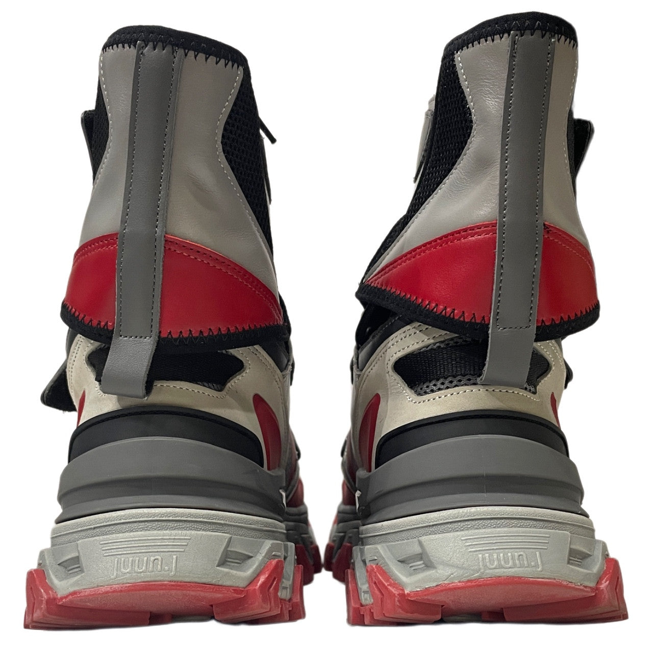 Juun.J 23AW Extended Trainer Shoes アタッチメントパーツボリュームソールスニーカー シューズ 靴 クツ レッグカバー 厚底 ダッドスニーカー 定価95,700円 ジュンジー メンズ