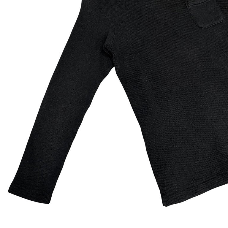 Y's for men クルーネックポケットデザインコットンニットセーター トップス Archive 90s Yohji Yamamoto Pour Homme ヨウジヤマモトプールオム ワイズフォーメン メンズ