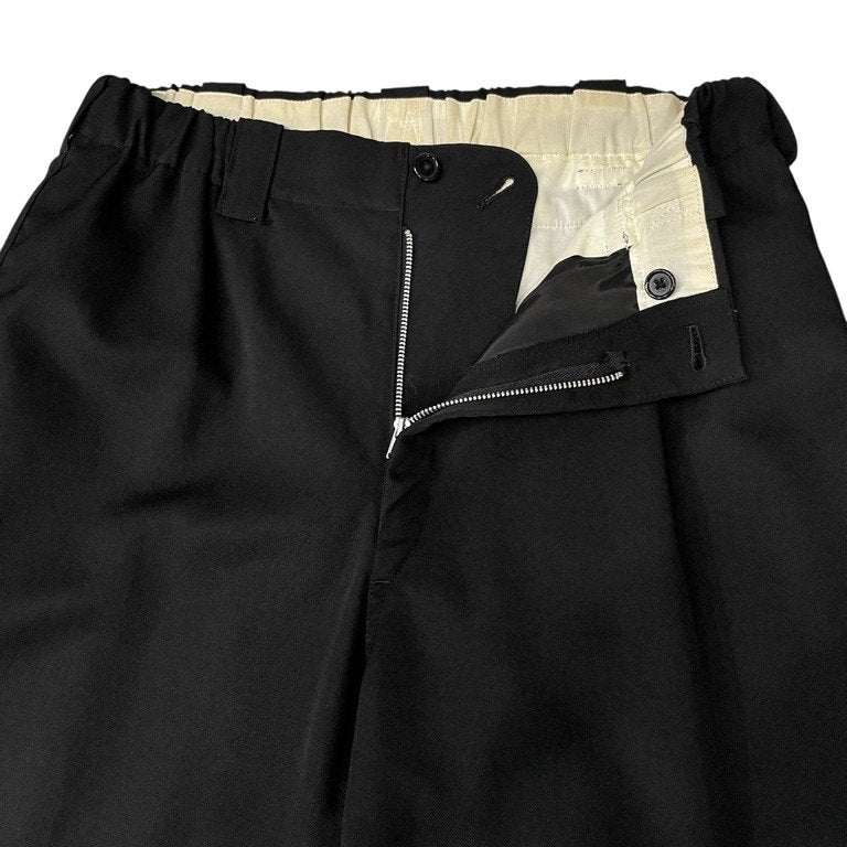 Y's for men ウールギャバジンウエストゴムシャーリング側章イージーパンツ サイドライン ボトムス Archive Yohji Yamamoto Pour Homme ヨウジヤマモトプールオム ワイズフォーメン メンズ