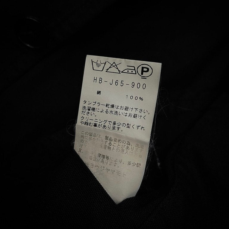 Yohji Yamamoto Pour Homme 12SS ライトキャンバス変形パターンパッチワークスタンドカラージャケット 袴期 テーラード コート アウター Archive キュビズム ヨウジヤマモトプールオム メンズ