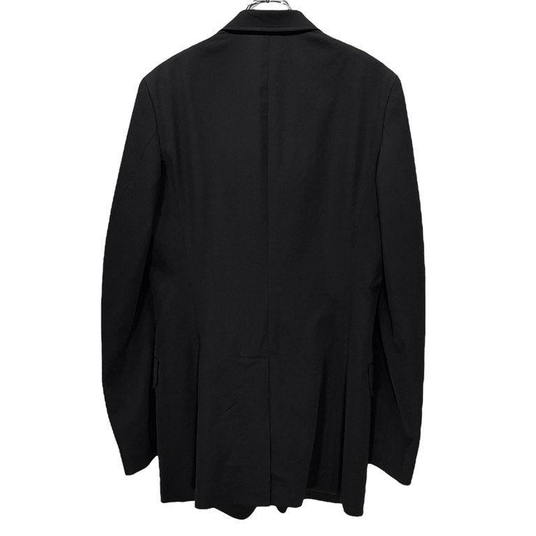 Y's for men ウールギャバジン袖裏ストライプ3Bテーラードジャケット ブレザー ブルゾン コート アウター Archive Yohji Yamamoto Pour Homme ヨウジヤマモトプールオム ワイズフォーメン メンズ
