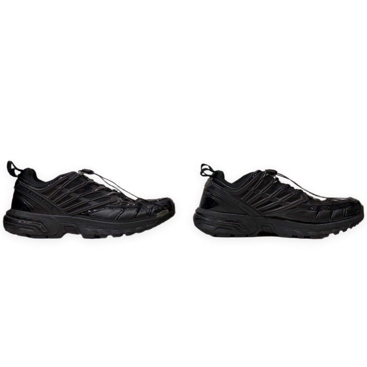 MM6 Maison Margiela × SALOMON ACS Pro Advanced Black クイックレースローカットスニーカー シューズ 靴 クツ 473928 27.5cm エムエムシックス メゾンマルジェラ サロモン メンズ