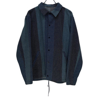 KUON SASHIKO COACH JACKET wagamama別注 刺し子刺繍コーチジャケット ブルゾン コート アウター クオン メンズ