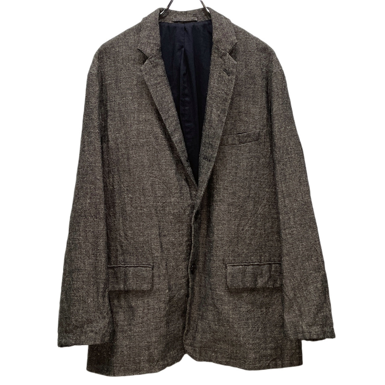 Graphpaper 19AW TWEED KIBATA JACKET ウールリネンキバタツイードテーラードジャケット ブルゾン コート アウター グラフペーパー メンズ