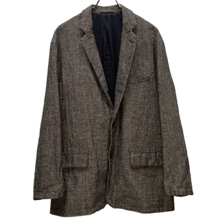 Graphpaper 19AW TWEED KIBATA JACKET ウールリネンキバタツイードテーラードジャケット ブルゾン コート アウター グラフペーパー メンズ