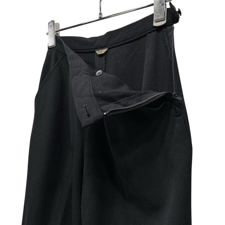 Y's オールドギャバジン1タック裾ダブルテーパードパンツ ボトムス Archive 70s Yohji Yamamoto Femme ヨウジヤマモトファム ワイズ レディース