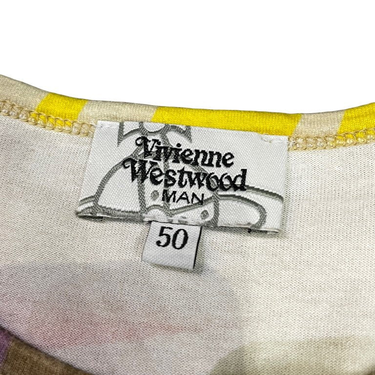 Vivivenne Westwood MAN 18SS マニフェストプリントカットソー Tシャツ