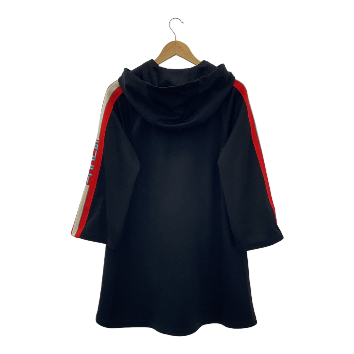 GUCCI GUCCI アームラインロゴハーフジップフーデッドジャージードレス