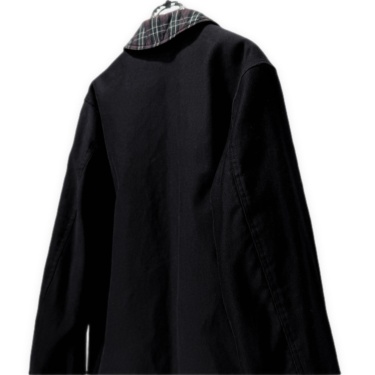 COMME des GARCONS HOMME 裏地チェックキルティング袖リブ中綿ワークジャケット コート ブルゾン アウター Archive SAMPLE コムデギャルソンオム メンズ