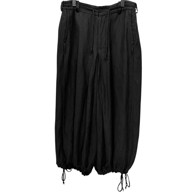 S'YTE Yohji Yamamoto リネンレーヨンハカマバルーンパンツ 袴 ドローストリング イージー ボトムス サイト ヨウジヤマモト メンズ レディース ユニセックス