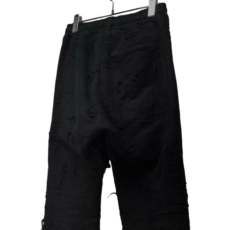[-] Minus Twist Line Truck Pants BORO CRUST(NOIR) 襤褸クラストサイドライントラックパンツ 定価49,500円 ボトムス マイナス メンズ