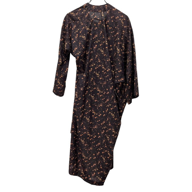 Vivienne Westwood ANGLOMANIA 19SS MINI KAFTAN DRESS 花柄プリントアシンメトリー変形スキッパーロングワンピース ドルマン ギャザー 総柄 定価70,200円 未使用タグ付き ヴィヴィアンウエストウッド アングロマニア レディース