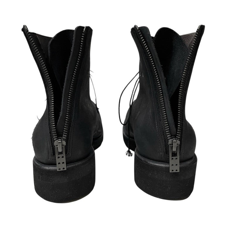 DEVOA 25AW  Cow leather back zip boots カウレザーステッチバックジップブーツ 靴 シューズ スニーカー size 41 Vibramソール デヴォアメンズ