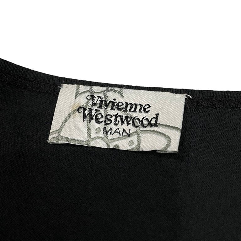 Vivivenne Westwood MAN 16AW キャットオーブプリントオーバーサイズカットソー Tシャツ