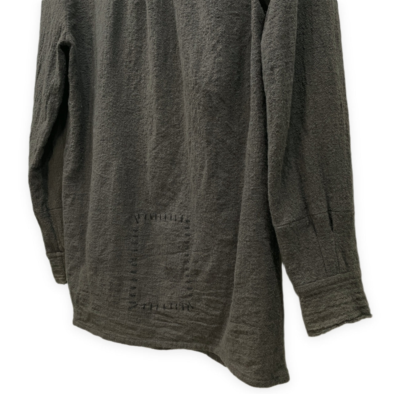 SOSNOVSKA 縮絨ウールダブルブレストジャケット シャツ カーディガン アウター トップス ソスノブスカ メンズ レディース ユニセックス