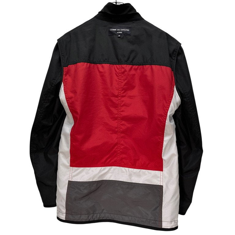 COMME des GARCONS HOMME 20SS ウールトロピカルリバーシブル3Bテーラードジャケット ブレザー ブルゾン コート アウター コムデギャルソンオム メンズ