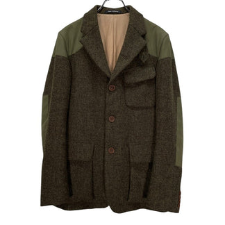 Nigel Cabourn × HARRIS TWEED Mallory jacket マロリージャケット size 48 定番 希少 アウター テーラード ブレザー ナイジェルケーボン ハリスツイード