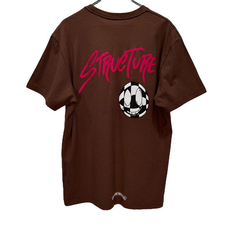 CHROME HEARTS x MATTY BOY STRUCTURE TEE スクロールラベルアートプリントクルーネックポケットTシャツ カットソー T-shirt ロゴ 半袖 トップス クロムハーツ メンズ