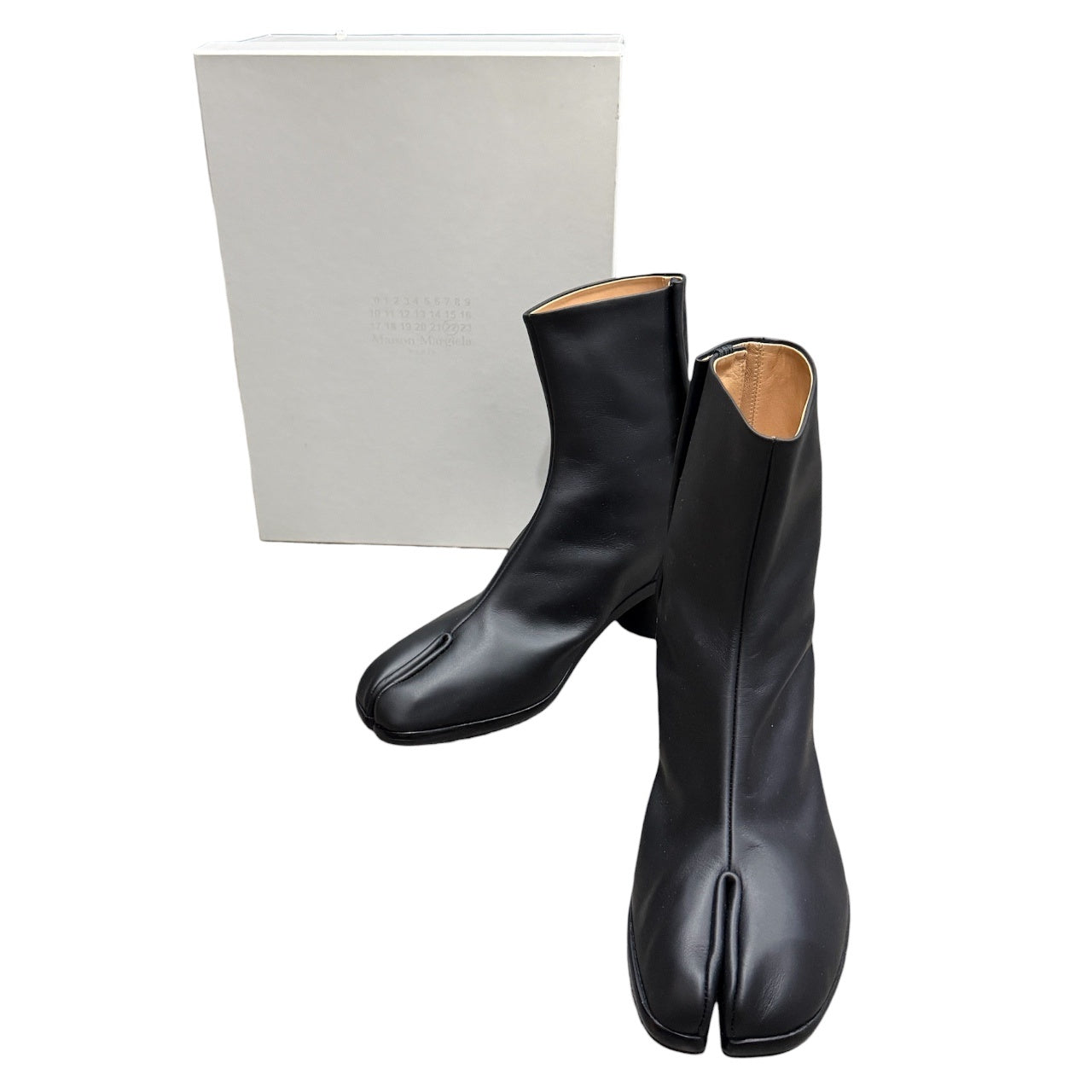 Maison Margiela 22 Men's Tabi Boots レザーメンズタビブーツ 足袋 43 シューズ S57WU0132 PR516 T8013 未使用 メゾンマルジェラ