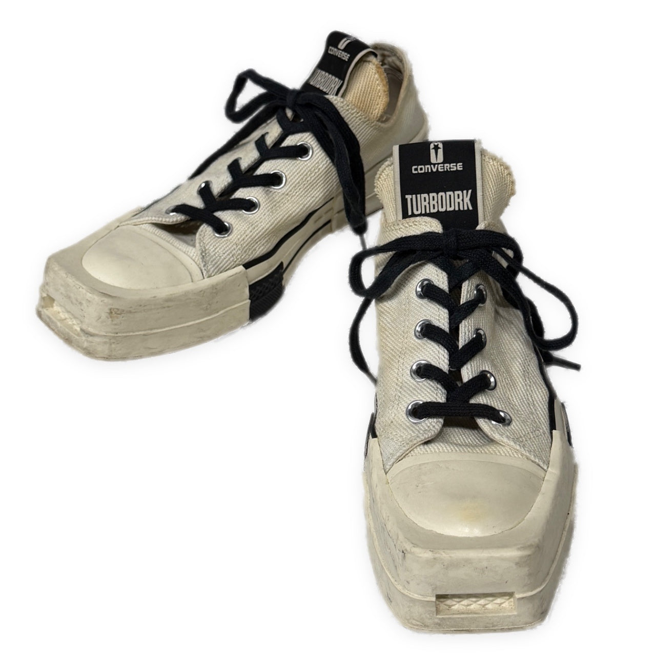Rick Owens DRKSHDW × CONVERSE TURBODRK OX CHUCK 70 ターボダーク チャックテイラー スクエアトゥローカットスニーカー シューズ 靴 クツ DC02AX766 CTDR1 リックオウエンス ダークシャドウ コンバース メンズ レディース