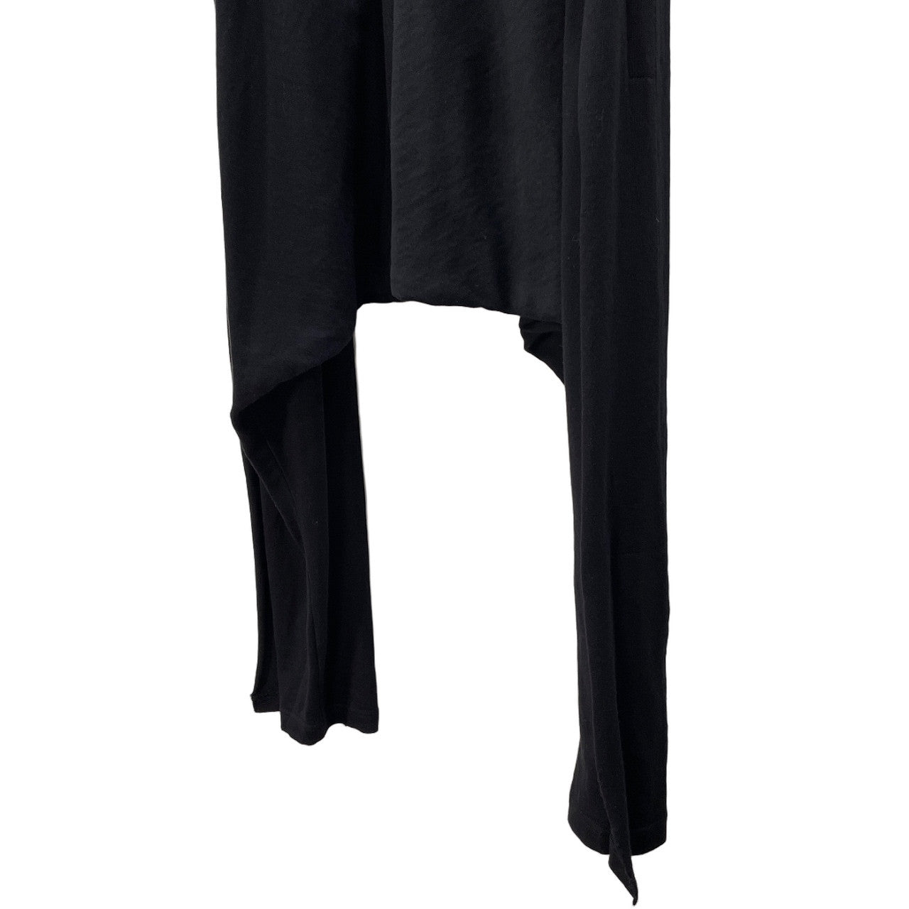 Yohji Yamamoto Femme 22AW SUPIMA HIGHWET CONPACT PLUSH SAROUEL スーピマコットンサイドフラシカットオフイージーサルエルパンツ 裁ち切り 定価49,500円 ボトムス ヨウジヤマモトファム レディース