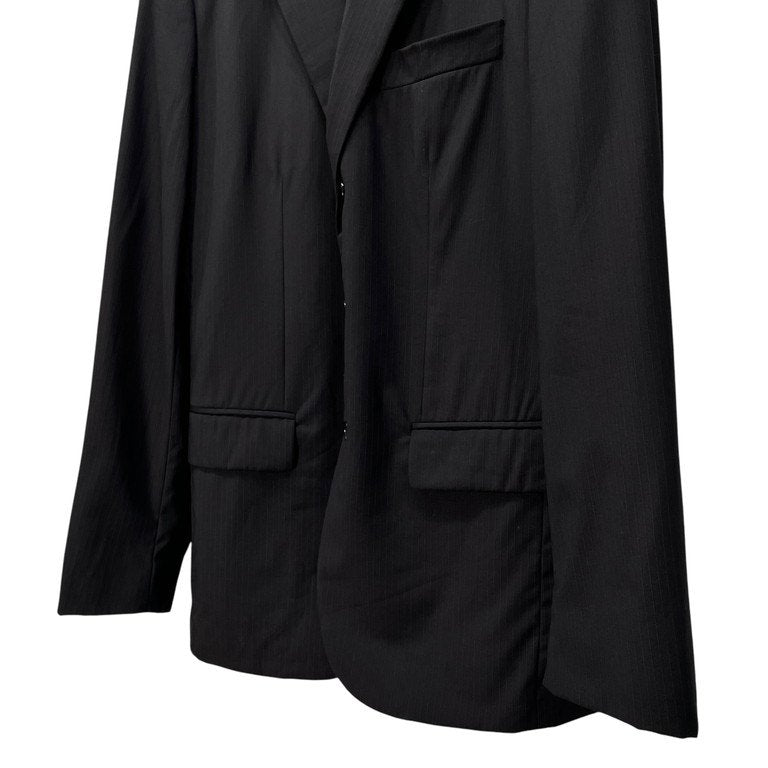 HELMUT LANG ストライプウールトロピカル3Bテーラードジャケット Archive 90s 本人期 ブレザー コート アウター ヘルムートラング メンズ