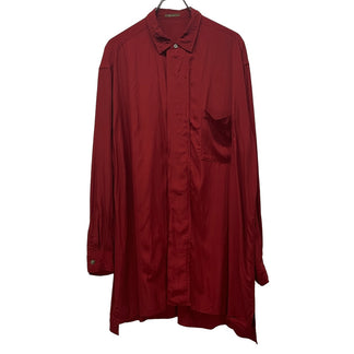 Y's for men レーヨンスクエアカットオーバーサイズフライフロントシャツ ブラウス Archive 90s 比翼 トップス Yohji Yamamoto Pour Homme ヨウジヤマモトプールオム ワイズフォーメン メンズ