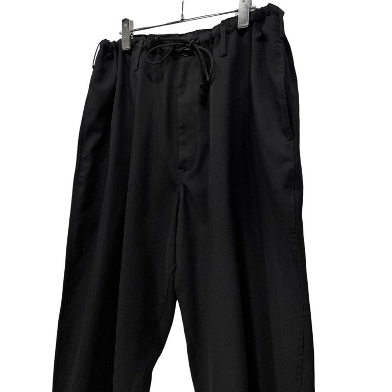 Yohji Yamamoto Pour Homme 22AW WOOL GABARDINE CLASSIC DRAWSTRING PANTS ウールギャバジンドローストリングイージーパンツ ボトムス ヨウジヤマモトプールオム メンズ