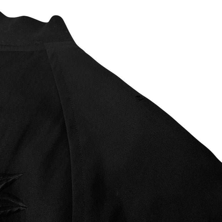 COMME des GARCONS 92SS ウールギャバジン富士龍刺繍スーベニアジャケット Archive Unfinished AD1991 90s 港商コラボ元ネタ 希少 スカジャン ブルゾン コート アウター コムデギャルソン
