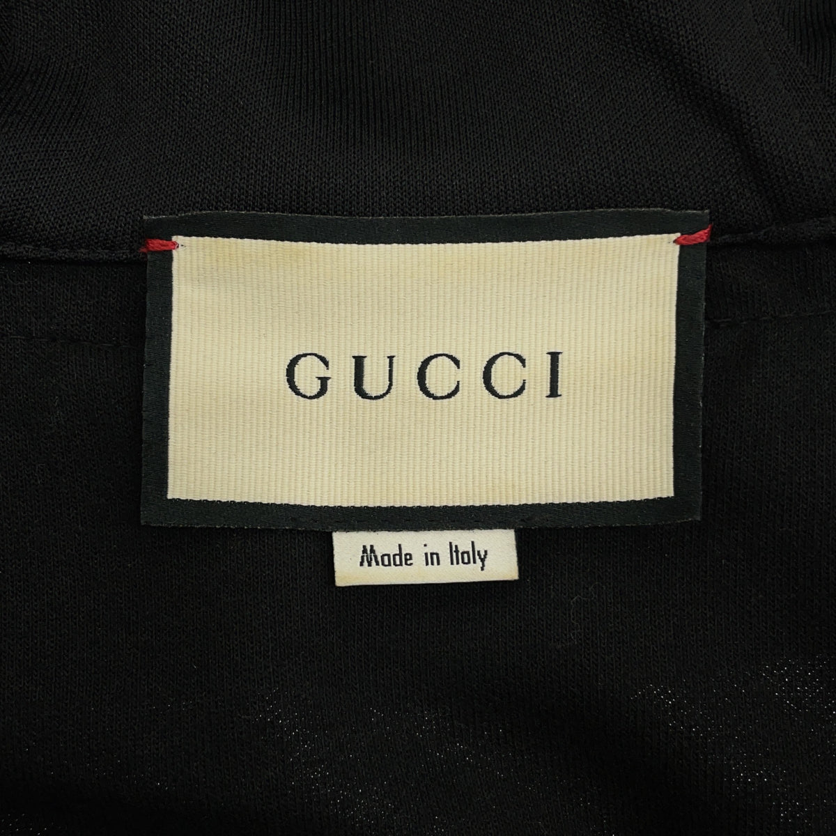 GUCCI GUCCI アームラインロゴハーフジップフーデッドジャージードレス