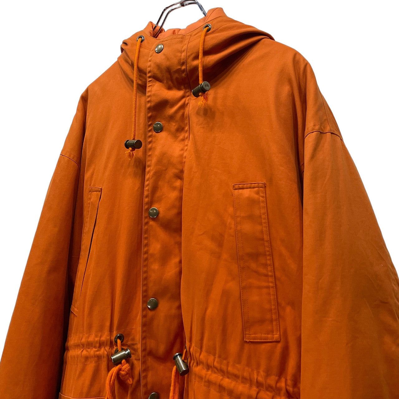 HAI SPORTING GEAR ISSEY MIYAKE コットンギャバジンデタッチャブルインナーダウンハイネックフードコート Archive 80s 90s ジャケット ブルゾン アウター イッセイミヤケ メンズ