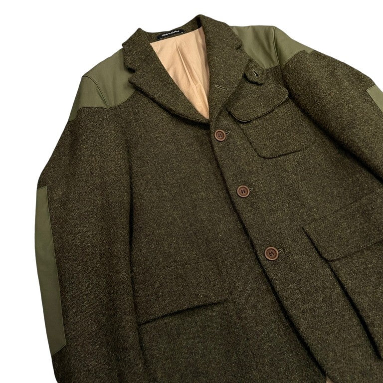 Nigel Cabourn × HARRIS TWEED Mallory jacket マロリージャケット size 48 定番 希少 アウター テーラード ブレザー ナイジェルケーボン ハリスツイード