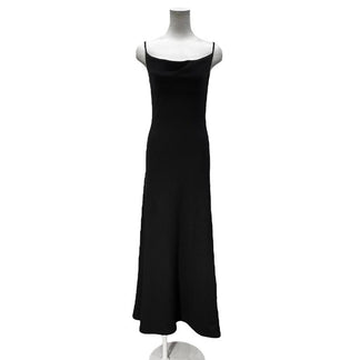 Yohji Yamamoto +NOIR ウールアンゴラニットノースリーブロングワンピース トップス アウター ドレス ヨウジヤマモト プリュスノアール レディース