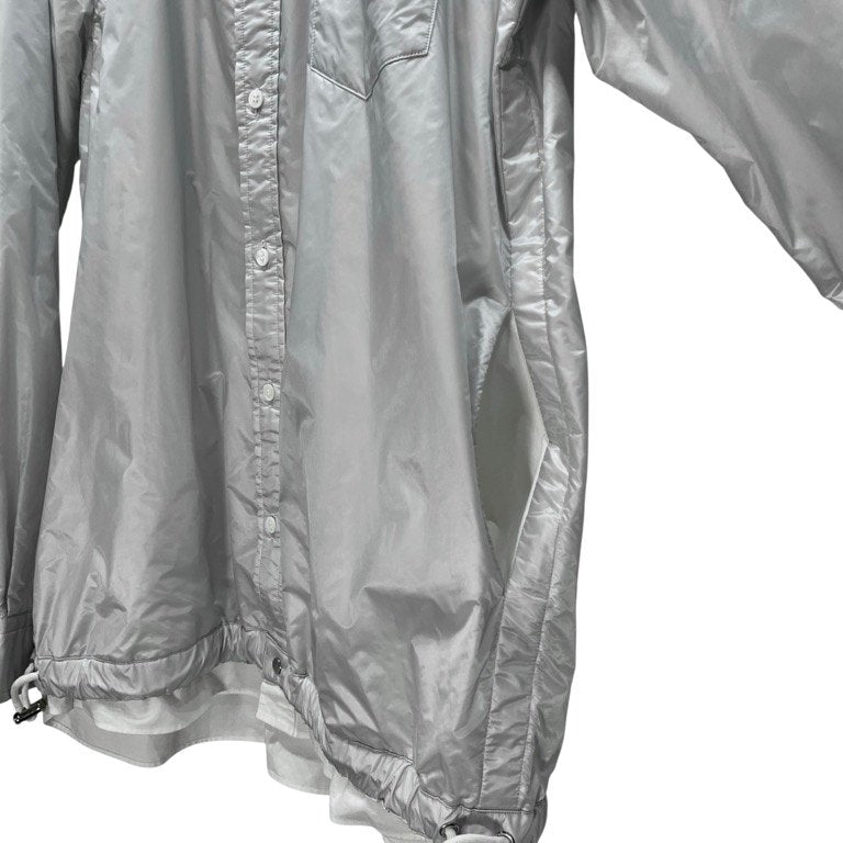 sacai 19AW ナイロンレイヤードシャツブルゾン ジャケット アウター トップス サカイ メンズ