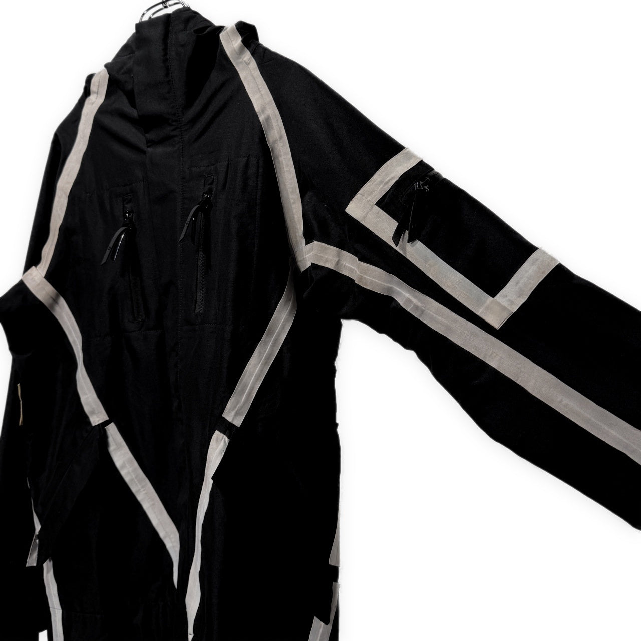 11 by Boris Bidjan Saberi シームテープサムホール付ハイネックマウンテンパーカー ジャケット ブルゾン コート アウター ボリスビジャンサベリ メンズ