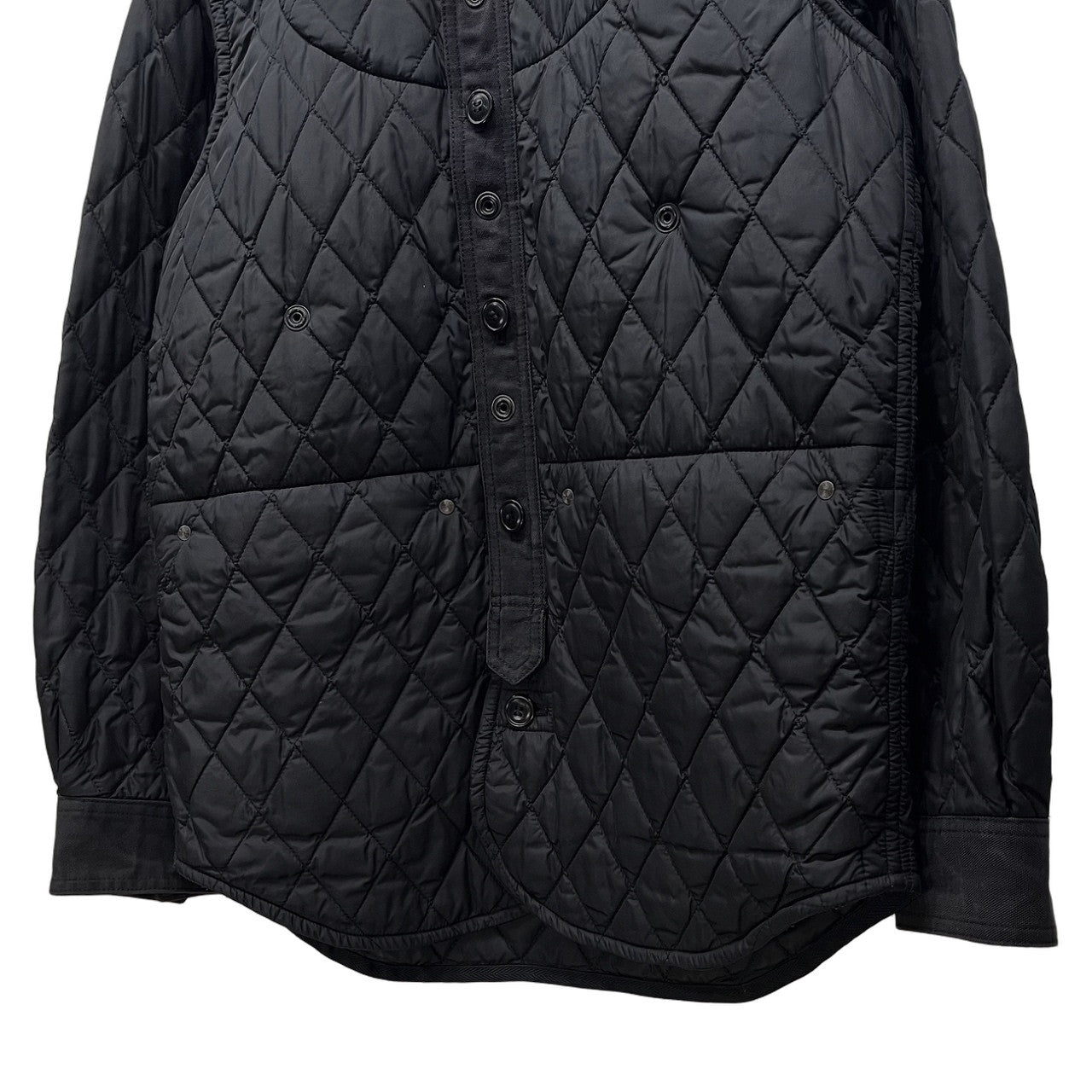 JUNYA WATANABE COMME des GARCONS MAN 14AW ナイロンコットンキルティング中綿リバーシブルハンティングジャケット ブルゾン コート アウター Archive ジュンヤワタナベ コムデギャルソン マン メンズ