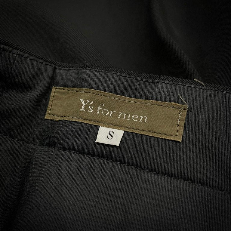 Y's for men ウールギャバジン内外2タックパンツ スラックス トラウザーズ Archive 90s Yohji Yamamoto