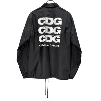 GOOD DESIGN SHOP COMME des GARCONS 11AW バックロゴプリントナイロンコーチジャケット ブルゾン CDG IH-J002