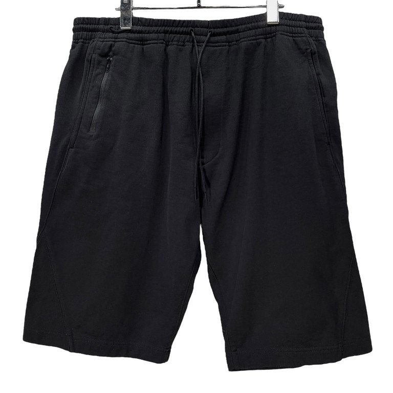 Y-3 ロゴプリントジップポケットスウェットイージーハーフパンツ ショーツ ボトムス Yohji Yamamoto adidas ワイスリー ヨウジヤマモト アディダス メンズ