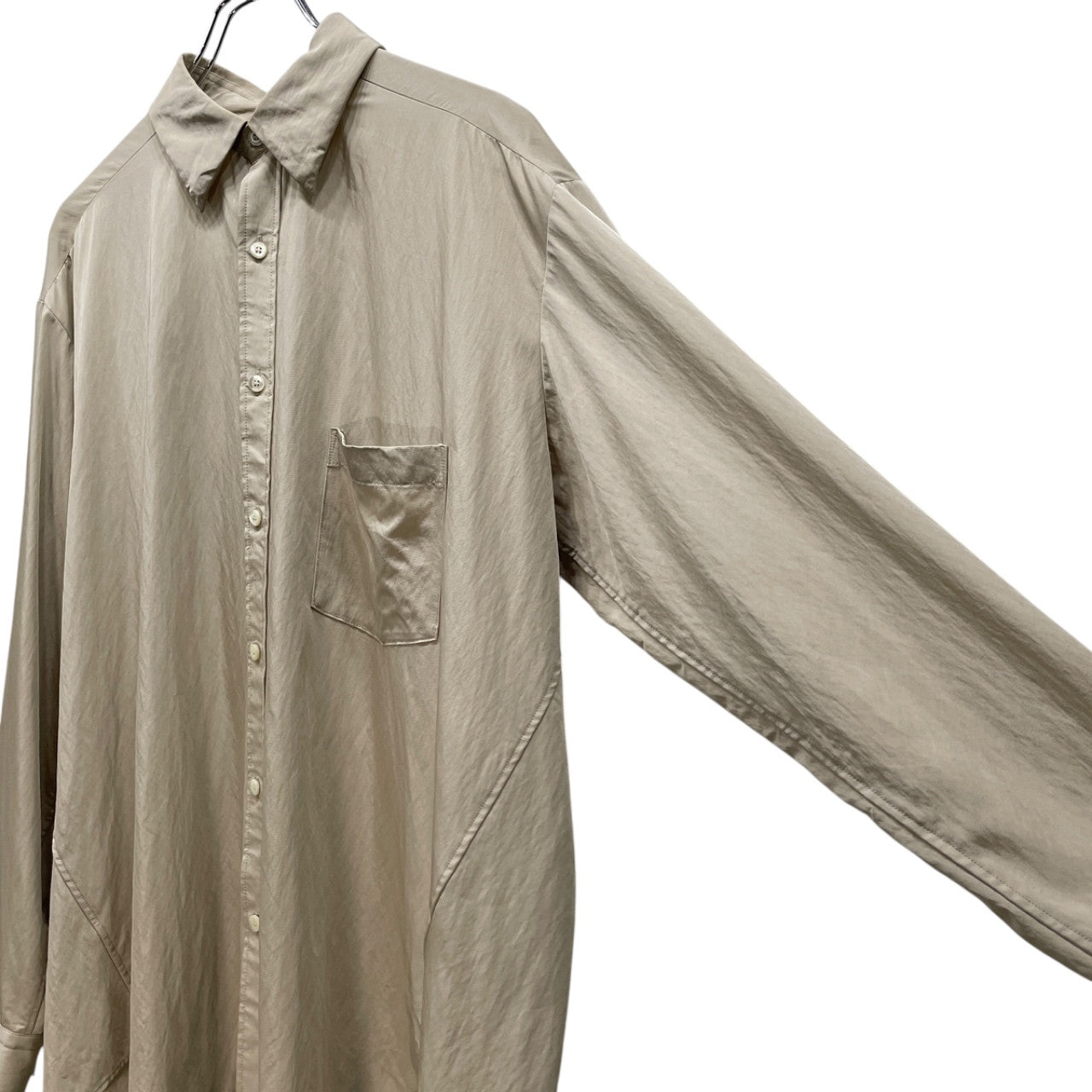 UJOH 24SS Full Open Shirts レーヨンナイロンフルオープンシャツ ブラウス トップス ウジョー メンズ