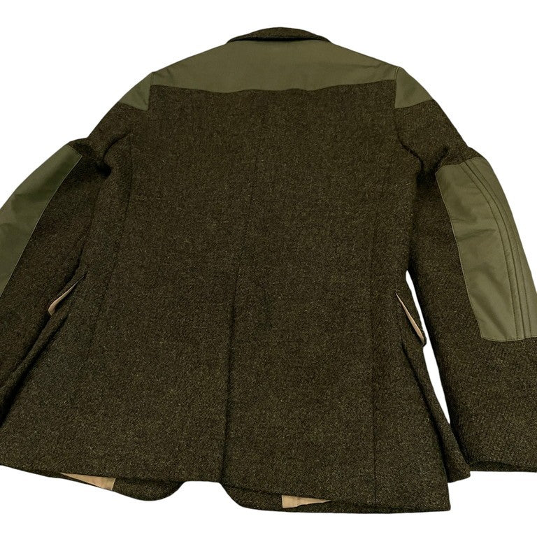 Nigel Cabourn × HARRIS TWEED Mallory jacket マロリージャケット size 48 定番 希少 アウター テーラード ブレザー ナイジェルケーボン ハリスツイード