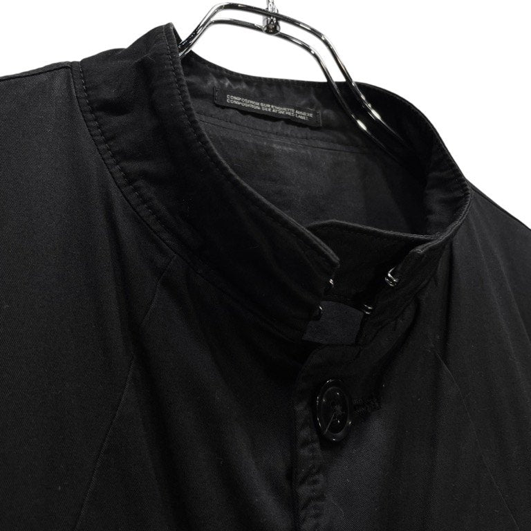Yohji Yamamoto Pour Homme 11SS コットンギャバジン4ポケットミリタリージャケット ブルゾン アウター Archive HO-J76-053 ヨウジヤマモトプールオム メンズ