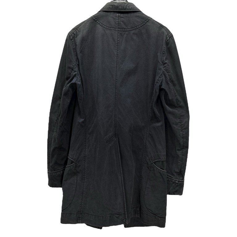 Vivienne Westwood MAN 00SS オーブ刻印メタルボタンコットンパイピングロングコート ジャケット ブルゾン アウター Archive 90s 00s ヴィヴィアンウエストウッド マン メンズ