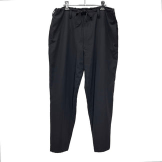 Yohji Yamamoto Pour Homme 16AW ウールギャバジンウエスト紐イージーテーパードパンツ 定番 ヒモ ドローストリング ボトムス ヨウジヤマモトプールオム メンズ
