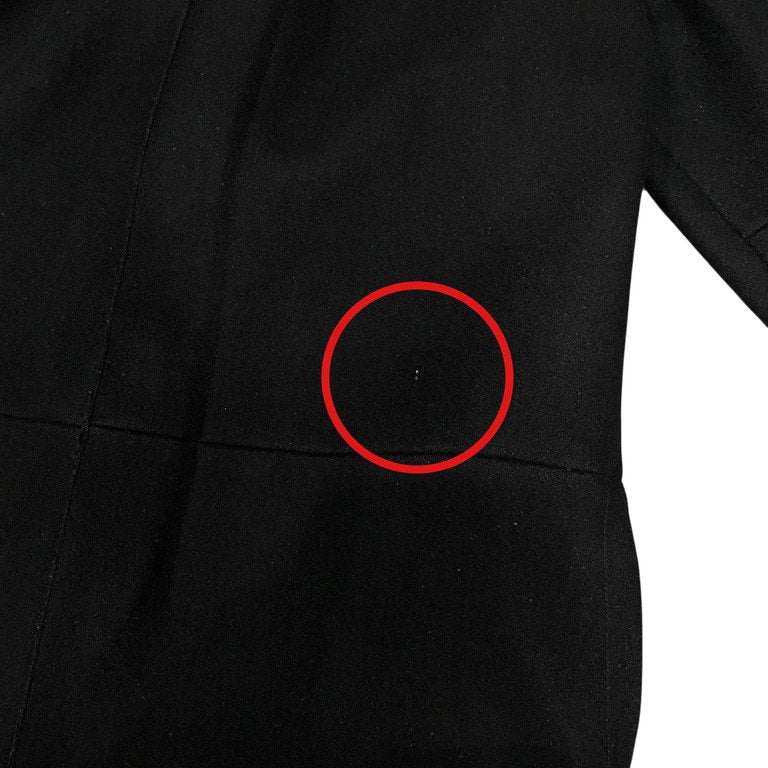 CoSTUME NATIONAL HOMME 99AW ウールカットオフ忍者ネックジップアップハーフコート ジャケット Archive 90s NINJA ハイネック ブルゾン アウター コスチュームナショナル メンズ