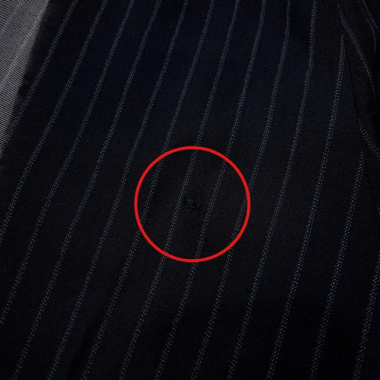 Yohji Yamamoto Pour Homme 96AW 脱色ストライプサスペンダーボタンパンツ 脱色期 ボトムス Archive 90s 名作 ブリーチ スラックス トラウザーズ  ヨウジヤマモトプールオム メンズ