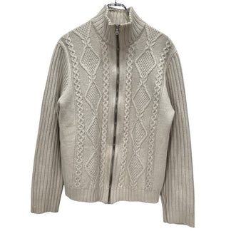 C.P. COMPANY ケーブル編みジップアップドライバーズニットセーター トップス ジャケット ブルゾン Archive 90s 00s Massimo Osti シーピーカンパニー メンズ