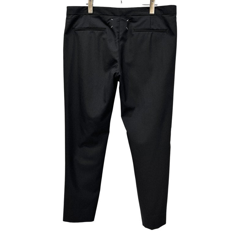 Maison Margiela 14 22SS DRAWSTRING TROUSER ウールトロピカルノータックイージースラックス ドローストリングトラウザー パンツ トラウザーズ 定番 定価145,200円 S50KA0530 S44330 メゾンマルジェラ マルタンマルジェラ