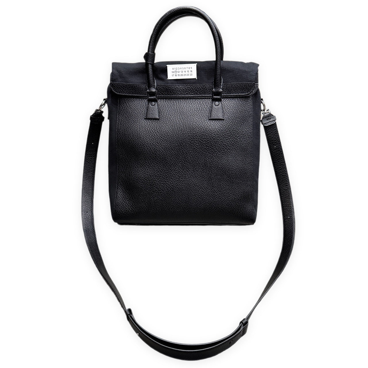 Maison Margiela 11 5AC Daily Vertical 2WAY トート ショルダー レザーバッグ 鞄 カバン ロゴ SB1WA0004 P4348 T8013 定価335,500円 未使用 メゾンマルジェラ メンズ レディース ユニセックス