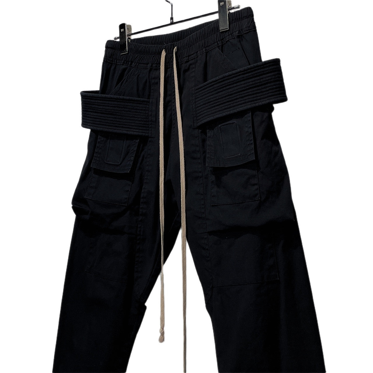 Rick Owens 17AW CREATCH CARGO PANTS クリーチカーゴパンツ FW ドローコード サルエル ボトムス DU17F2376-TE リックオウエンス メンズ